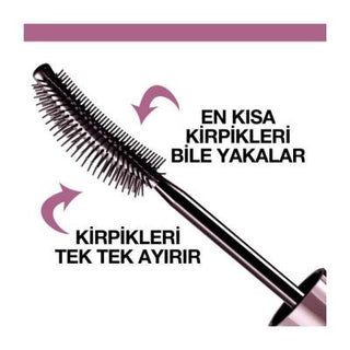 Maybelline Lash Sensational Waterproof Mascara: Dramatic Volume & Length - Smudge-Proof Black Mascara for Long-Lasting, Intense Lashes Maybelline Waterproof Mascara: Volumizing & Lengthening Waterproof mascara, Black mascara, Volumizing mascara, Lash lengthening mascara, Smudge-proof mascara, Long-lasting mascara, Maybelline mascara, Dramatic lashes, Fan-effect mascara brush, Water resistant black mascara, Mascara, Eye makeup, Makeup, Cosmetics, Lash volume, Lash length, Smudge resistant, Flake resistant, A