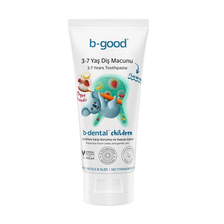b-good b-dental 3-7 Years Old Children's Toothpaste Fluoride-Free Fruit Carnival 50 ml