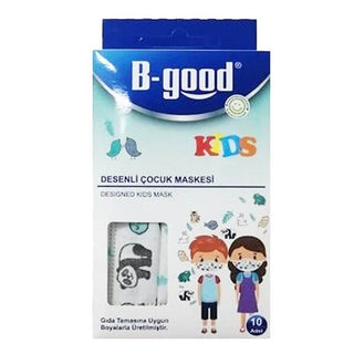 B-good Kids Patterned Children's Mask 10 Pieces