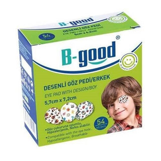 B-good Patterned Eye Pads / Men 54 Pcs