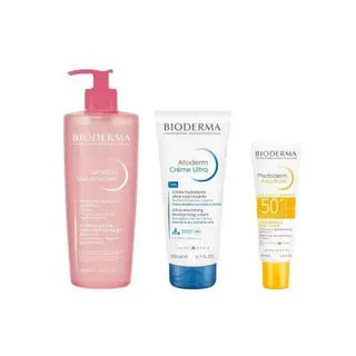 Bioderma Sensitive Skin Care Set - Skincare for Sensitive Skin with SPF50+ Sun Protection Bioderma Sensitive Skin Care Set - Gentle Skincare with SPF50+ Sensitive skin care, Skincare set, Gentle skincare products, Fragrance-free skincare, SPF50+ sun protection, Skincare for sensitive skin, Sensitive skin solutions, Hydrating skincare, Soothing skincare, Sun protection skincare