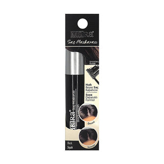 Mara Hair Mascara Black - Instant Coverage for Gray Hair | Convenient Travel Size