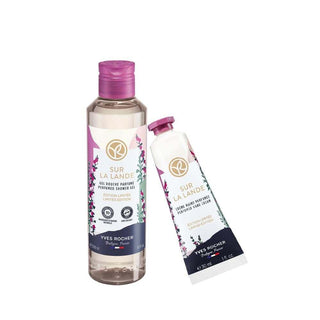 Sur La Lande Skincare Set - Shower Gel and Hand Cream with Sur La Lande Fragrance Sur La Lande Skincare Set - Shower Gel & Hand Cream Skincare Set, Shower Gel and Hand Cream, Sur La Lande fragrance, Perfumed Skincare, Moisturizing Skincare Set, Skincare routine, Fragrance gift set, Luxury skincare, Cosmetic set, Personal care products