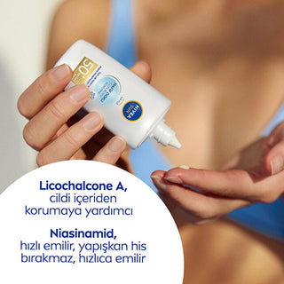 Nivea Sun Light Textured Facial Sunscreen SPF50+ 40 ml