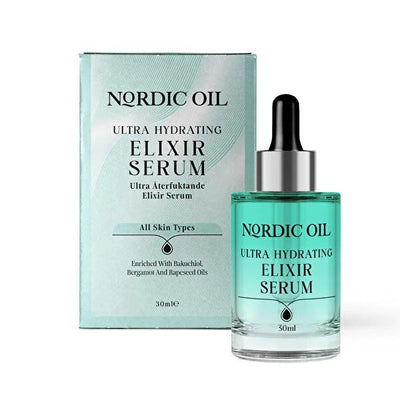 Celenes Nordic Oil Elixir Facial Serum: Hydrating, Anti-Aging, and Acne Treatment | Restore Glow, Reduce Blemishes & Wri