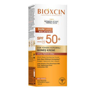 Bioxcin Sunscreen for Skin Prone to Spots - SPF 50+, Anti-Aging, Non-Greasy, Water-Resistant - Ideal for Sensitive Skin Bioxcin SPF 50+ Sunscreen for Sensitive Skin sunscreen for sensitive skin, SPF 50+ sunscreen, anti-spot skincare, UVA and UVB protection, non-comedogenic sunscreen, skincare for hyperpigmentation, dry touch sunscreen, water-resistant sunscreen, Bioxcin, sun care, skin protection, anti-aging skincare