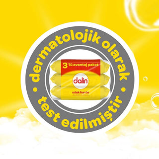 Dalin Classic Baby Wipes 3x56 Count - Soft & Hypoallergenic