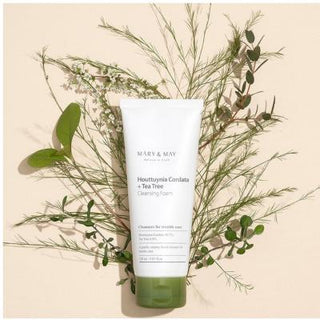 mary houttuynia cordata tea tree cleansing foam 150 ml, cleansing foam for skin care enthusiasts Mary Houttuynia Cordata+Tea Tree Cleansing Foam - 150 ml Mary Houttuynia Cordata Cleansing Foam | 150 ml mary, cleansing-foam, houttuynia-cordata, tea-tree-oil, skin-care, hypoallergenic, eco-friendly, hydrating cleanser, facial-care, ai-generated