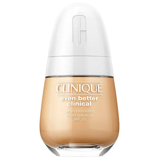 Clinique Even Better Clinical Serum Foundation Broad Spectrum SPF 25 - Matte Finish, Long-lasting, Oil-free Clinique Foundation Serum SPF 25 - Matte Finish, Long-lasting Foundation Serum, SPF 25, Matte Finish Foundation, Long-lasting Makeup, Oil-free Foundation, Clinique, Makeup, Face Makeup, Foundation, Cosmetics, Skincare Makeup, Broad Spectrum Sun Protection, Three-serum Technology, UP302, Vitamin C, Salicylic Acid, Hyaluronic Acid, Oily Skin, Combination Skin