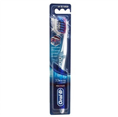 Oral-B 3D White Luxe Pro-Flex Electric Toothbrush - Soft Bristles, Advanced Oral Care