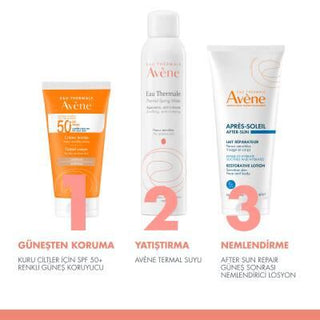 Avene Tinted Cream SPF50+ Unifying 50ml - Tinted Sunscreen Cream for Dry Skin with High SPF Protection