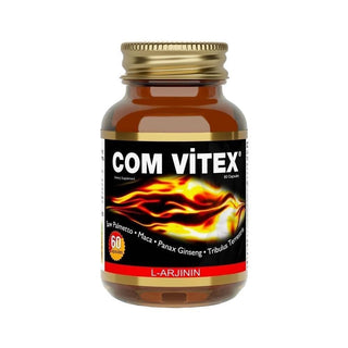 Com Vitex Dietary Supplement - 60 Herbal Extract Capsules for Natural Health Support Com Vitex - 60 Herbal Capsules for Health Support dietary supplement, herbal extract capsules, natural health supplement, botanical wellness, Com Vitex, health and wellness, Saw Palmetto, Maca Root, Ginseng, Hawthorne Berry, Ginkgo Biloba, Passion Flower, Avena Sativa, Tribulus Terrestris, Epimedium Sagittatum, Pumpkin Seeds, natural health support, vitality, well-being, men's health, women's health, overall health, supplem