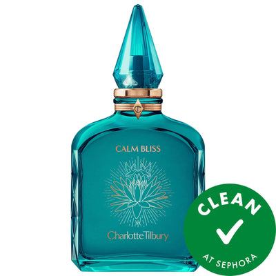 Charlotte Tilbury Calm Bliss Eau de Parfum - Fresh Aquatics Fragrance for Relaxation and Serenity