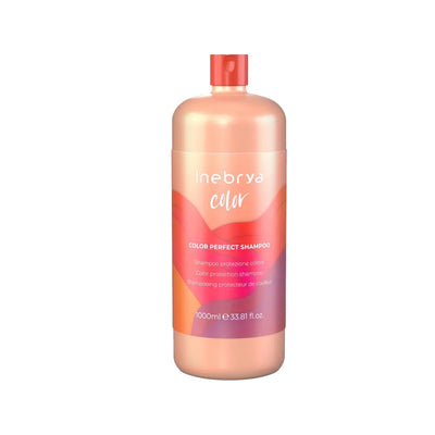 Inebrya Color Perfect Shampoo - 1000ml Color Protecting Formula for Vibrant Hair