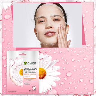 Garnier Chamomile Sheet Mask - Hydrating, Soothing & Relaxing Face Mask for Sensitive Skin Garnier Chamomile Sheet Mask - Hydrate & Relax Garnier sheet mask, chamomile face mask, hydrating sheet mask, sensitive skin care, natural skincare products, chamomile extract, intense hydration, relaxing skincare, self-care routine, skincare for sensitive skin