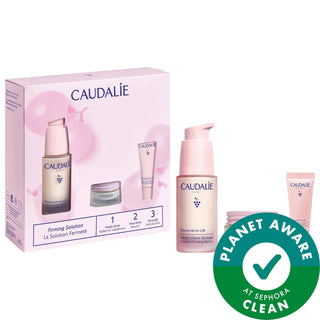 Caudalie Resveratrol-Lift Skincare Firming Routine Set - Anti-Aging, Vegan, Cruelty-Free Caudalie Resveratrol-Lift Firming Routine Set - Anti-Aging, Vegan skincare firming routine, anti-aging skincare set, vegan skincare products, cruelty-free skincare, resveratrol skincare benefits, skincare sets, firming serum, eye cream, moisturizer, clean beauty, sustainable skincare, gifts for her, skincare for fine lines and wrinkles