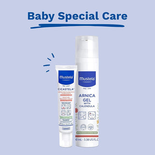 mustela arnica organic moisturizer gel packaging, close up of mustela arnica gel texture Mustela Arnica Gel - Organic Moisturizer | 3.4 fl oz Mustela Arnica Gel - Organic Moisturizer | 3.4 fl oz mustela, arnica-gel, organic-moisturizer, baby-care, natural-skin-care, vegan, skin-soothing, parenting, baby-skin, ai-generated