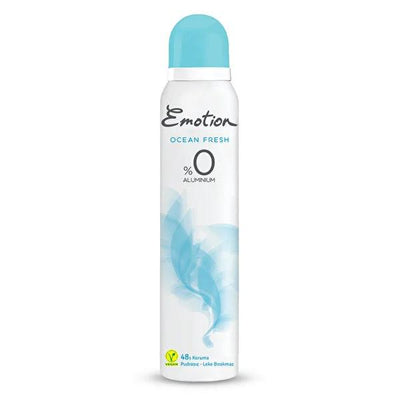 Emotion Deo Aqua Kiss Aluminum-Free Deodorant for Vegans - 200ml, Natural & Silicone-Free, Mandarine & Tropical Scent