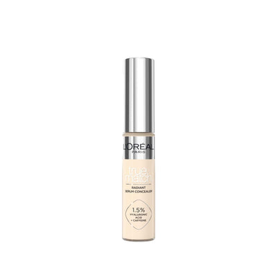 Loreal Paris True Match Concealer - Brightening Serum Formula for Natural Coverage (1N, 0.37 fl oz)