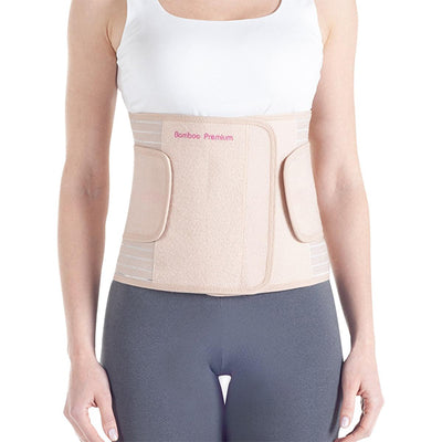 Owli Bamboo Postpartum Corset: Premium Support for Slimming & Diastasis Recti Recovery - Breathable, Antibacterial Belly