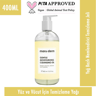 maruderm cleansing oil bottle, maruderm nourishing cleanser 400 ml, cleansing oil for face and body Maruderm Cleansing Oil - Nourishing Cleanser | 13.5 fl oz Maruderm Cleansing Oil - Nourishing Cleanser | 13.5 fl oz cleansing-oil, nourishing-cleanser, makeup-remover, skincare, double-cleansing, maruderm, oil-cleanser, face-cleanser, body-cleanser, ai-generated