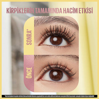 Maybelline Colossal Bubble Mascara - Extreme Volume, Clump-Free, 24HR Wear - Long Lasting Volumizing Mascara Maybelline Colossal Mascara: Volumizing, Long Lasting - Shop Now! mascara, volumizing mascara, long lasting mascara, lash volume, Maybelline mascara, bubble mascara, clump-free mascara, 24 hour mascara, makeup, eye makeup, volumizing, long lasting, clump free, beauty, cosmetics, lash enhancement, dramatic lashes, makeup enthusiasts, gifts for her, root to tip brush, lightweight mascara, smudge proof 