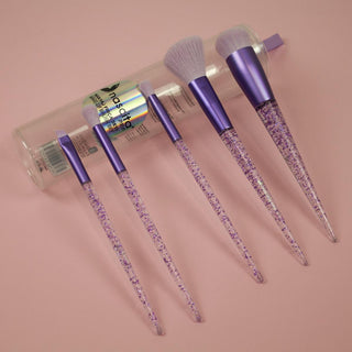 Nascita Professional 5-Piece Makeup Brush Set - High-Quality Synthetic Bristles for Flawless Application Nascita 5-Piece Makeup Brush Set - Professional Quality makeup brush set, Nascita makeup brushes, professional makeup tools, high-quality makeup brushes, 5-piece brush set, beauty essentials, makeup for professionals, synthetic bristles, cosmetic brushes, beauty tools, gift ideas for beauty lovers