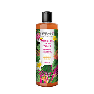 Urban Care Monoi Oil & Ylang Ylang Moisturizing Shower Gel - Vegan, Paraben-Free, 16.91 fl oz Urban Care Monoi Oil Shower Gel - Vegan & Moisturizing Monoi Oil Shower Gel, Ylang Ylang Shower Gel, Vegan Shower Gel, Paraben-free Shower Gel, Moisturizing Shower Gel, Natural Skincare, Cruelty-Free, Vegan Skincare, Refreshing Shower Gel, Softening Shower Gel, Gentle Cleanser, Daily Shower Gel, Luxurious Shower Experience, Sensitive Skin Friendly