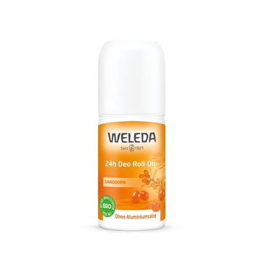 Weleda Natural Roll-On Deodorant with Yabani İğde Extract - 50ml, Chemical-Free, Long-Lasting Odor Protection