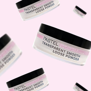 Pastel Loose Face Powder - Sebum Control, Blue Light Protection & Long Lasting Matte Finish - Transparent Setting Powder Pastel Loose Powder - Matte, Sebum Control & Blue Light Protection loose powder, face powder, setting powder, sebum control powder, blue light protection powder, matte face powder, long lasting powder, transparent face powder, smooth finish powder, makeup setting powder, translucent powder, oil control powder, shine control powder, makeup base, face makeup, cosmetics, beauty, pore blurrin