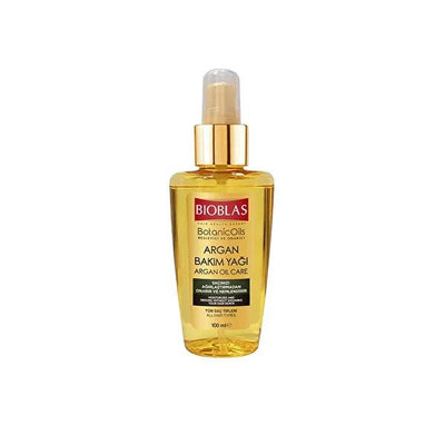Bioblas Argan Hair Care Oil - Nourishing, Repairing, and Protecting Damaged Hair - 3.38 fl oz