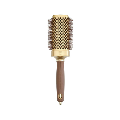 Olivia Garden Expert Blowout Straight Wavy Bristle Hair Brush - Professional Blowout Styling Tool for Efficient Hair Dry