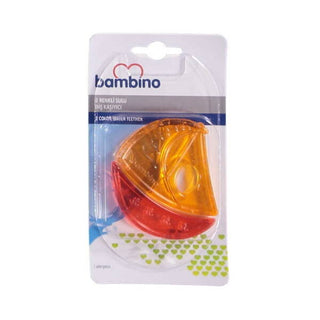 Bambino 2 Colored Water Teether - Orange/Red Sail