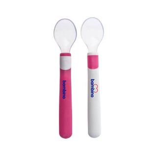 Bambino Feeding Spoon - Pink