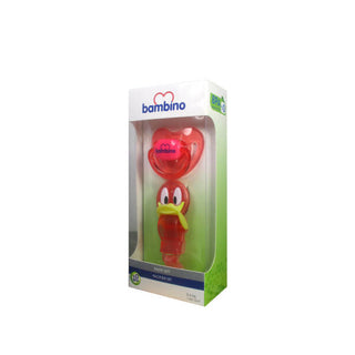 Bambino Pacifier Set 0-6 Years - Red