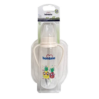 Bambino Natural PP Baby Bottle 250ml 0+ Months - Cream Pineapple