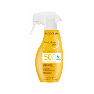 Bioderma Photoderm SPF 50+ Sunscreen Spray - Water Resistant, Fragrance-Free, Dermatologically Tested - 10.14 fl oz