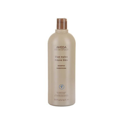 Aveda Blue Malva Color Enhance Shampoo for Color-Treated Hair - 1000ml Large Volume, Natural Ingredients, Enhances Blue/