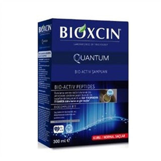 Bioxcin Bioxcin Quantum Bio-Activ Shampoo - Nourishing Dry/Normal Hair, Paraben-Free Bioxcin Quantum Shampoo for Dry/Normal Hair Bioxcin Quantum Shampoo, Shampoo for dry hair, Shampoo for normal hair, Sulfate-free shampoo, Paraben-free shampoo, Hair care for dry hair, Nourishing shampoo, Hair loss solution, Chemical-free hair care, Bio-Activ Peptides, BioComplex B11