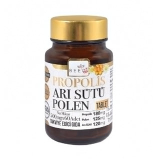 BEE'O Up Propolis Royal Jelly Pollen 60 Tablets