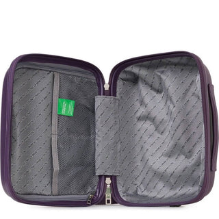 Benetton 1770 Purple Makeup Bag with Spacious Storage