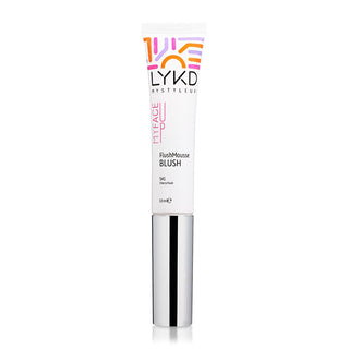 lykd mousse blush cherry flush front view, lykd mousse blush cherry flush applicator, lykd mousse blush cherry flush swatch LYKD Mousse Blush - Cherry Flush Sweet Pink Color | Fl. Oz. 0.42 LYKD Mousse Blush Cherry Flush - Sweet Pink Color mousse-blush, cherry-flush, liquid-blush, cosmetics, makeup, beauty, lykd, pink-blush, blush-makeup, ai-generated