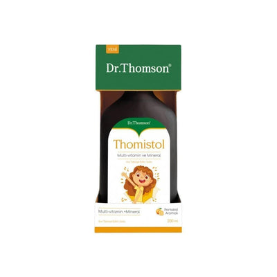 Dr. Thomson Thomistol Multivitamin and Mineral Supplement, Liquid Vitamins for Adults - 200ml, 6.76 fl oz