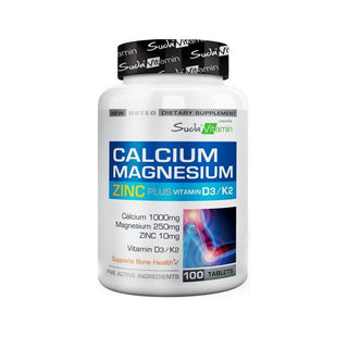 Vitamin Calcium Magnesium Zinc Plus 100 Tablets in Water