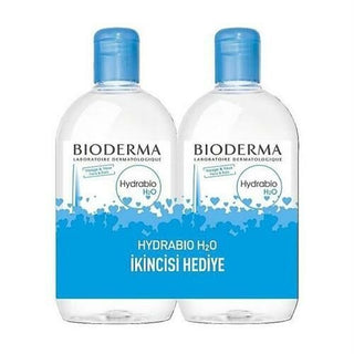 Bioderma Hydrabio H2O 500 ml 2 package Package Misel Solution