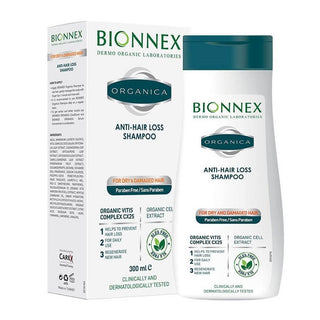Bionnex Organica Care Shampoo Against Hair Loss Damaged Hair 300 ml
