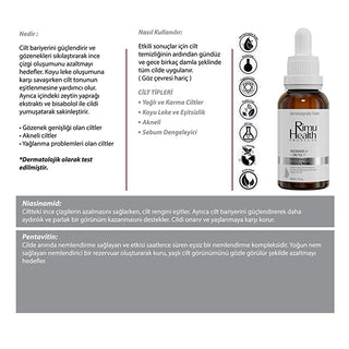 Rimu Health Niacinamide 6% Pore Tightening Serum: Blackhead & Acne Treatment, Dark Spot Corrector, Oily Skin & Skin Barrier Facial Serum Rimu Health Niacinamide Serum: Pore Tightening, Acne & Dark Spot Treatment pore tightening serum, blackhead removal serum, acne treatment serum, niacinamide serum, zinc pca serum, oily skin serum, skin barrier serum, dark spot corrector, hyaluronic acid serum, facial serum for pores, Facial Serum, pore minimizer, acne reducer, oily skin treatment, skin brightening, even sk