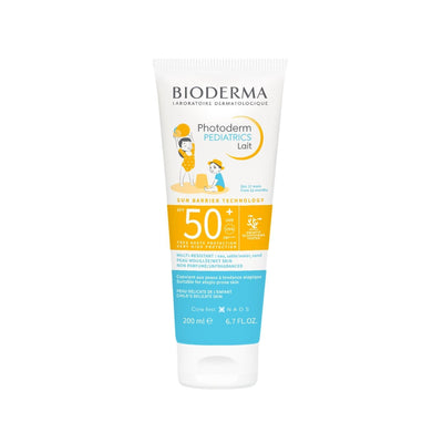 Bioderma Photoderm Pediatrics Lait SPF 50+ Children's Sunscreen Lotion - Gentle, Non-Irritating, High Sun Protection for