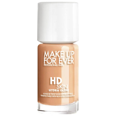 HD Skin Hydra Glow Hydrating Foundation with Hyaluronic Acid - Skincare-Infused Makeup for Dry, Mature, and Sensitive Sk