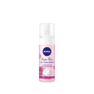 Nivea Aqua Rose Facial Cleansing Foam with Rose Water - Gentle, Hydrating, and Soothing for Sensitive Skin - 5.07 fl oz Nivea Aqua Rose Facial Cleansing Foam - Gentle & Hydrating Nivea Aqua Rose, Facial cleansing foam, Rose water face wash, Gentle facial cleanser, Sensitive skin care products, Natural skincare, Hydrating face wash, Soothing cleanser, Nivea skincare, Facial care, Skincare routine, Gentle cleansing, Rose water benefits
